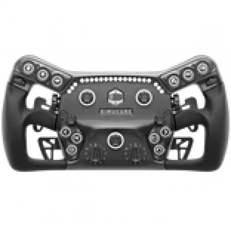 Simucube Savu Pro steering wheel for direct-drive sim racing (MMO-style rim compatible)