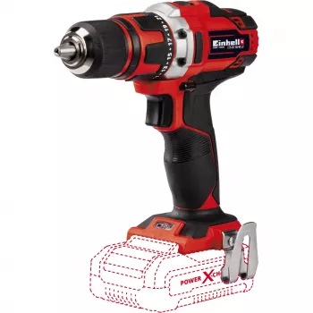 Einhell TE-CD 18/40 Li-Solo 1500 RPM Keyless 1.1 kg Black, Red