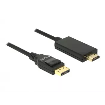 Video Cable Adapter DeLOCK 85318 DisplayPort to HDMI 3m Black