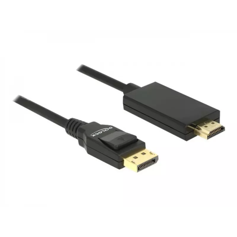 Video Cable Adapter DeLOCK 85318 DisplayPort to HDMI 3m Black