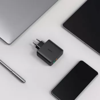 PA-D3 Wall Charger 2xUSB Power Delivery (1xUSB+1xUSB C) 5.4A 60W Dynamic Detect