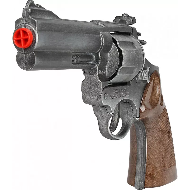 Pulio metal police-style revolver 155127/1, realistic design, metal construction