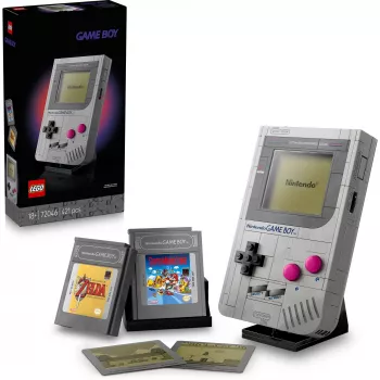 LEGO Retro Design Building Set Game Boy 72046 – detailed model replica, display stand