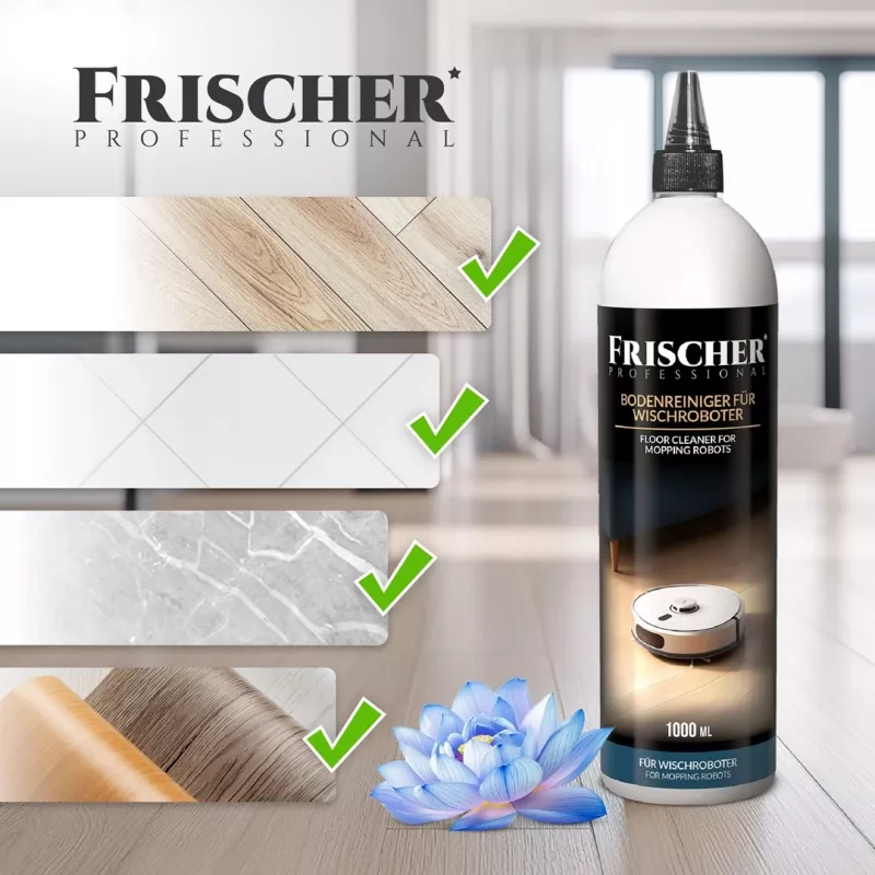 Liquid for mopping robots including wood Frischer 1l (concentrate)
