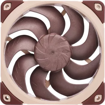 120 mm Noctua NF-A12x25 G2 LS-PWM case fan with PWM connection, low-noise adapter compatible