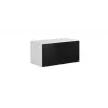 Cama full storage cabinet ROCO RO3 75/37/39 white/white/black