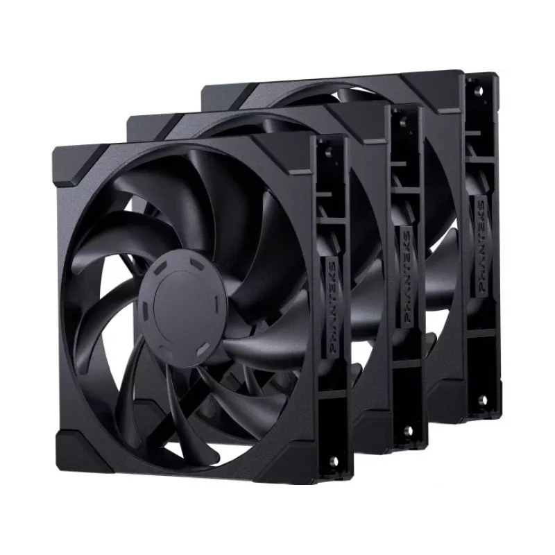 Phanteks M25 Gen2 140mm PWM Case Fans - 3 Pack, Black