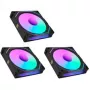 LIAN LI UNI FAN SL-INF 120 ARGB Reverse Blade 3-Pack - Black
