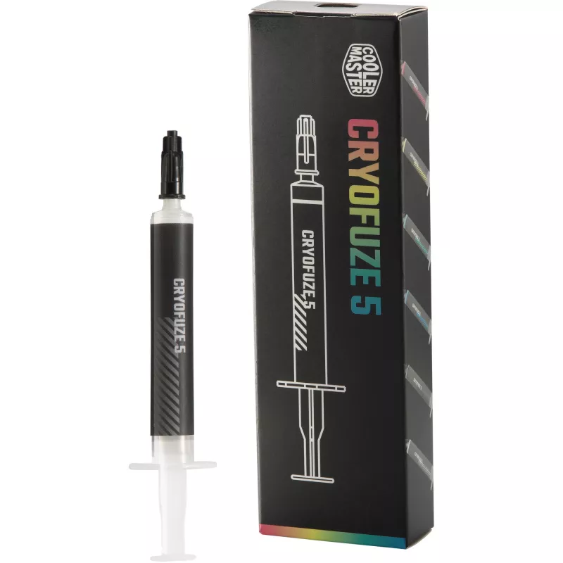 Thermal paste Cooler Master CRYOFUZE 5 WHITE 3g — high-conductivity CPU/GPU thermal compound