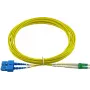 Network Cable BlueOptics Duplex LWL Patch Cable LC-APC/SC-UPC OS2 5m Blue
