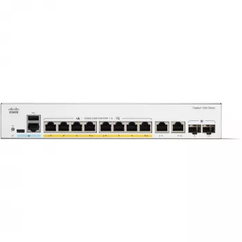 CISCO Catalyst 1200 8-Port Switch / PoE+ with 120W power budget / 2 x 1G SFP Uplinks (C1200-8FP-2G)