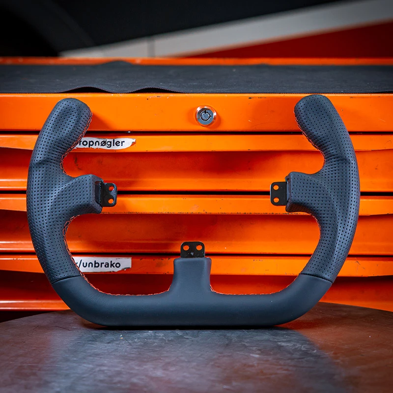 Asetek SimSports GT Rim - Open D, leather