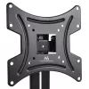 TV wall mount MACLEAN MC-451 with shelf and tilt adjustment, VESA 75x75–200x200 mm, up to 20 kg, for 15 inch–42 inch screens