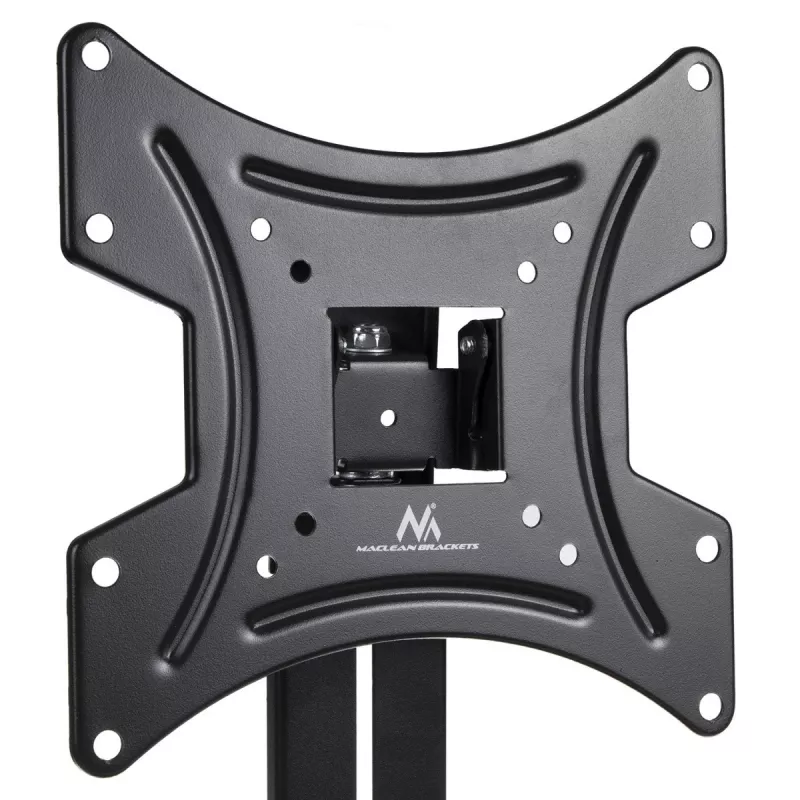 TV wall mount MACLEAN MC-451 with shelf and tilt adjustment, VESA 75x75–200x200 mm, up to 20 kg, for 15 inch–42 inch screens
