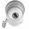 Automatic milk frother Adler AD 4494 Metallic White — 130 ml froth, 300 ml warming, 500 W