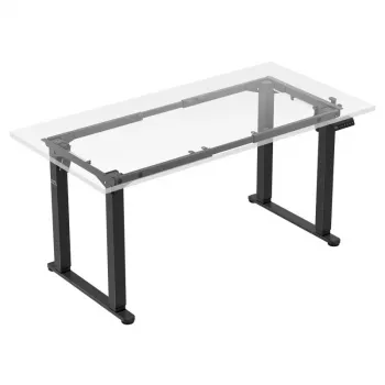 Electric frame mark adler Xeno 5.0 Black — adjustable standing desk frame, motorized height adjustment