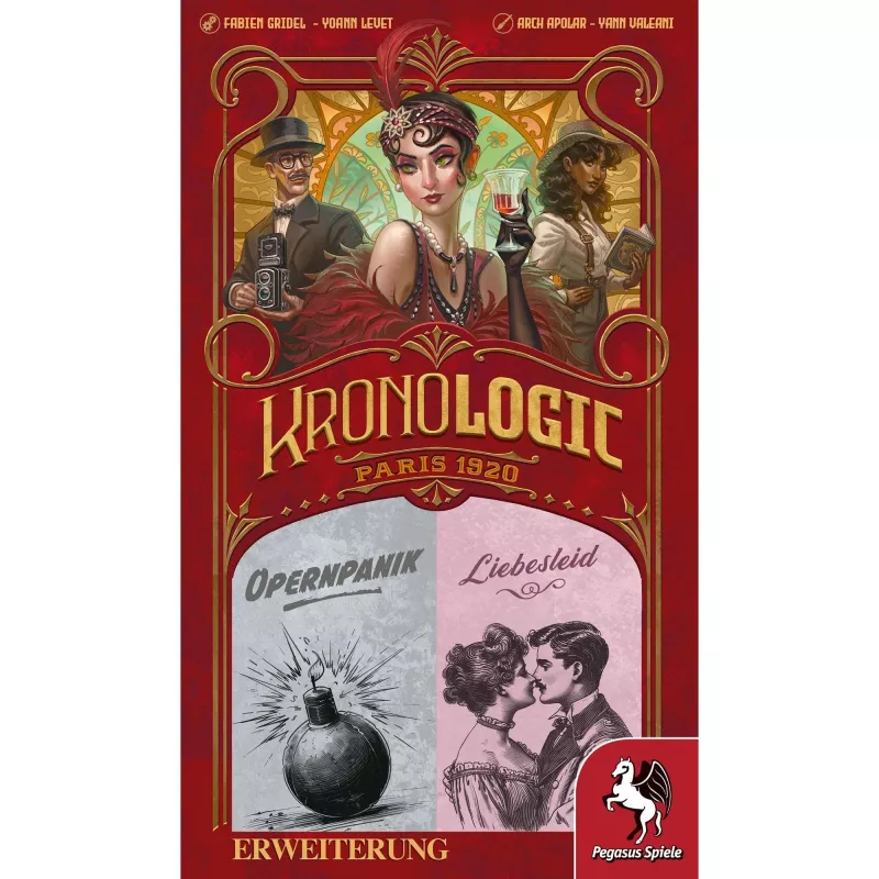 Kronologic - Paris1920: Liebesleid & Opernpanik, Board Game Expansion