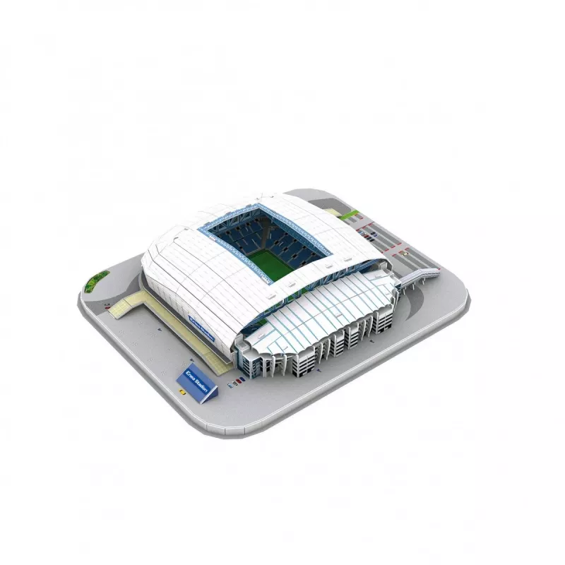 3D Puzzle cubicfun Lech Poznan Stadium model – scale assembly stadium replica, cardboard pieces, model number 306-20257