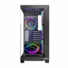 PC Case MODECOM Volcano Stellar 5F ATX Midi Tower, tempered glass, 5 preinstalled fans, USB‑C, supports microATX/ATX, max GPU 420mm, CPU cooler height 175mm