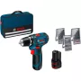 Bosch GSR 12V-15 Professional 1300 RPM 600 g Black, Blue
