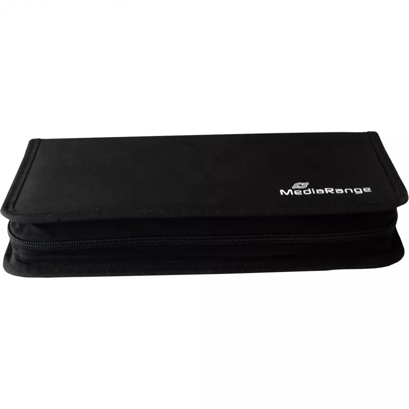 CD-wallet MediaRange for 48 CD/DVDs black retail (BOX51)
