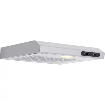 Undercounter hood Respekta DH540IXL C silver, grease filter, noise level 65 dB