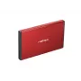 NATEC HDD ENCLOSURE RHINO GO (USB 3.0, 2.5, RED)