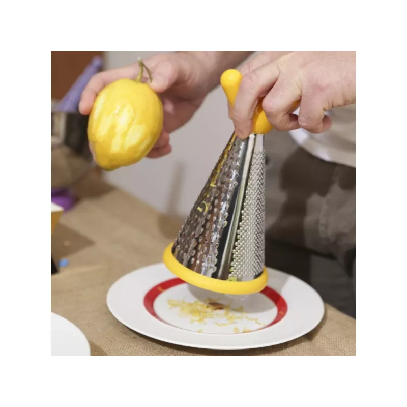Box grater ViceVersa 46321 Stainless steel Yellow