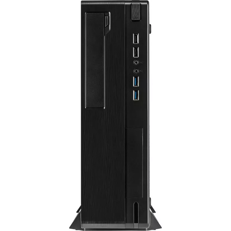 Inter-Tech IT-502 Desktop - Tower - micro ATX - no power supply - USB/Audio (88881234)