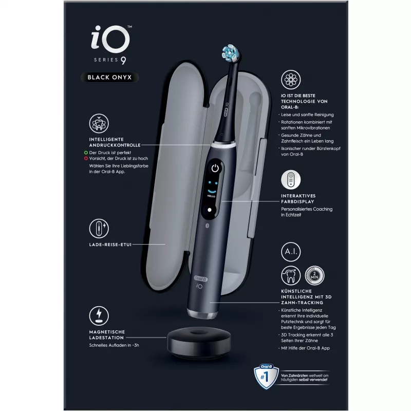 Oral-B iO Series 9 Luxe Edition Black Onyx Toothbrush