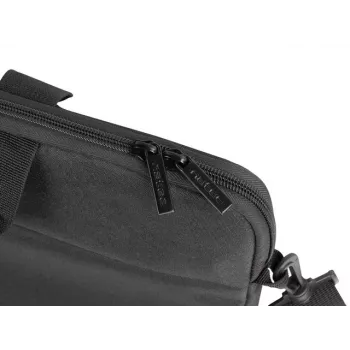 Briefcase NATEC Goa for 39.6 cm (15.6 inch) laptops, polyester, 1 chamber, shoulder strap, black