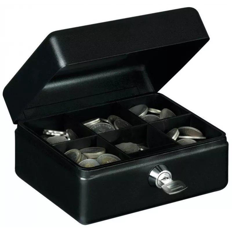 Cash box YALE HOME YCB/090/BB2 with secure lock and compact design
