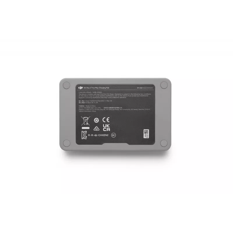 Battery charging hub DJI CP.FP.00000274.01 — compatible with DJI batteries, grey, 5–20 V input, 5V output 2 A