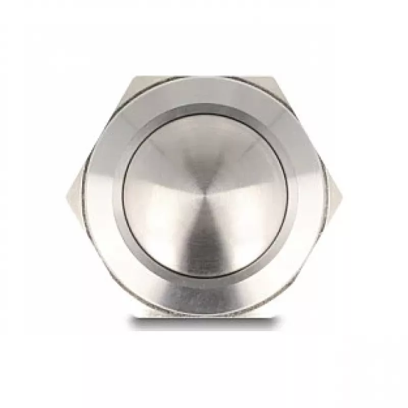 Push Button DELOCK 19 mm, 2 x screw terminal, model 22041