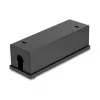 Distribution box DeLOCK Easy 45 module holder for table or wall mounting, metal, black — 4×22.5×45 mm or 2×45×45 mm