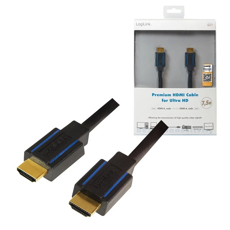 HDMI Cable LogiLink CHB007 7.5m