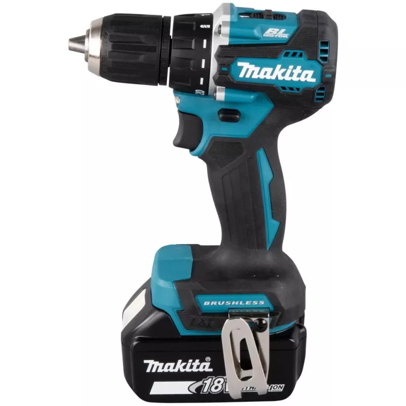 Makita DDF487RFE3 - Screwdriver - Cordless - 1/4 -Hex Bit - 2 Batteries - 18 V/36 V
