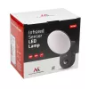 Wall Light MACLEAN MCE367 LED with PIR Sensor, outdoor LED wall lamp with motion detector