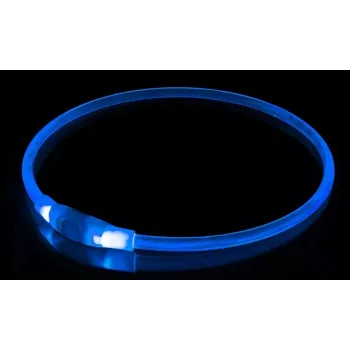 LED Collar KABB Blue for Dogs and Cats — rechargeable, adjustable light-up safety collar
