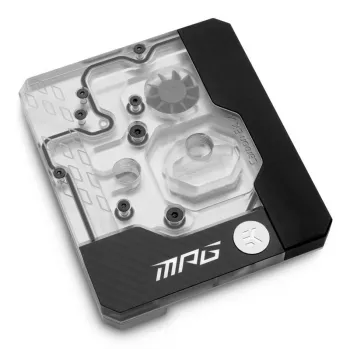 Water block EK Water Blocks Acrylic Brass Black Silver