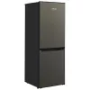 Fridge-freezer MPM MPM-215-KB-39/E — 215 L, bottom freezer, dark inox, reversible doors, LED light