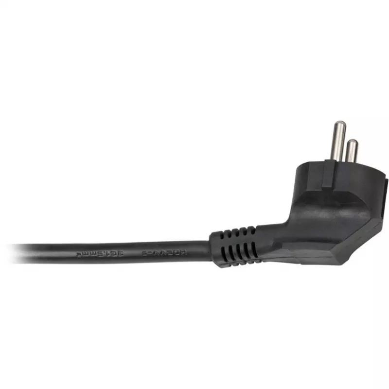 Brennenstuhl 1390007308 - 2 m - 8 AC-Outputs - Indoor - IP20 - Aluminium - Plastic - Black - Silver