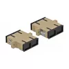 Fibre optic adapter DELOCK SC female–female beige, pack of 4 (model 85996)