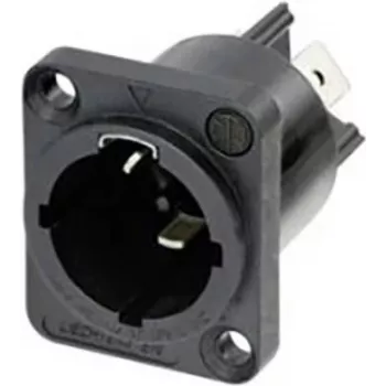 Neutrik NAC3MPX-TOP - CuSn0.2 - Black - Copper - polyamide - Stainless Steel - Copper - copper alloy - IP65 (NAC3MPX-TOP)