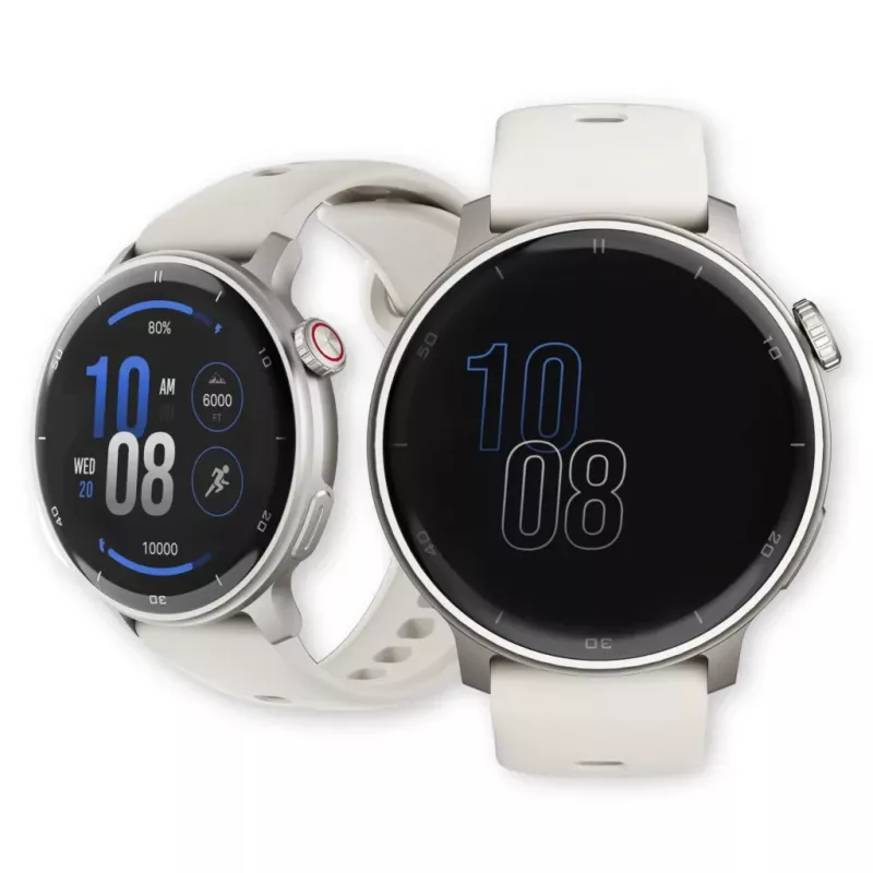 Smartwatch Stelio Activ GPS 46mm Silver STSWA101SR, GPS, 46 mm case