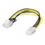 Wentronic Goobay Internal PC-Power Cable - PCI Express 6-pin Socket > PCI Express 8-pin Socket (93635)
