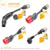 Juice Technology JUICE BOOSTER 2 Traveller Plus EV Set (EU) (Anthracite/black, 1,4 - 22 kW, 3,1 Meter Cable)