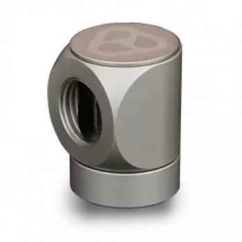 Thermal Grizzly DeltaMate Rotary FF90° – water-cooling fitting, Matt Nickel, 1 pcs. (TG-DM-FIT-0210)