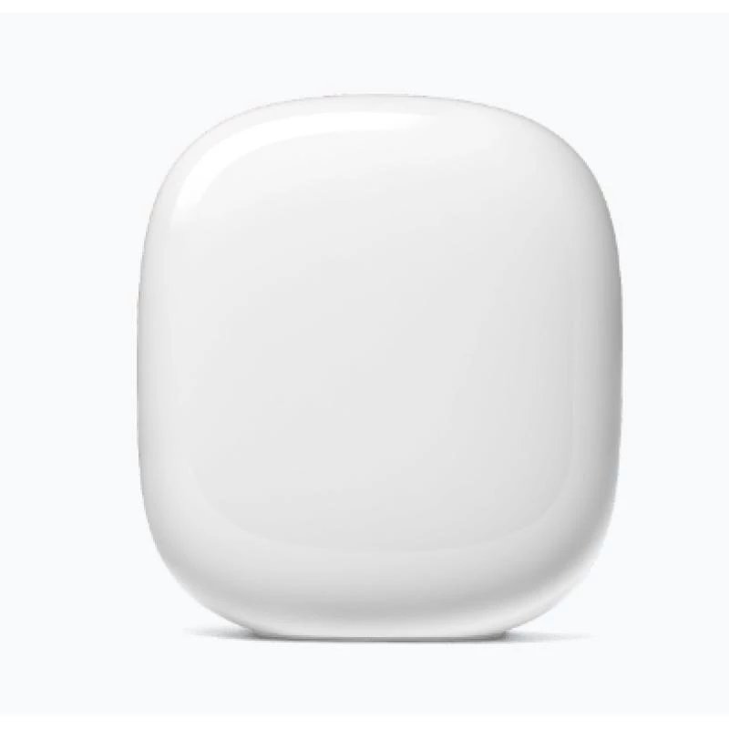 Google Nest WiFi Pro - Wi-Fi System (Router) - up to 120 m² - Network - GigE, 802.11ax (Wi-Fi 6E) - 802.11a/b/g/n/ac/ax (Wi-Fi 6E) - Multi-Band (GA03030-EU)