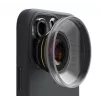 Photo lens ShiftCam LU-MC-025-23-EF — Macro lens 25x, M12 mount, aluminium/glass, 34.8 mm, 36.6 g, black/gold